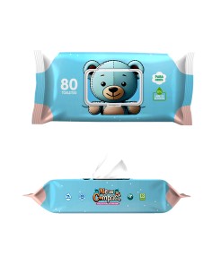 Toallitas Humedas New Compact Celeste 80Un 2